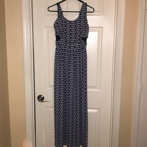 NWOT Cut out maxi dress